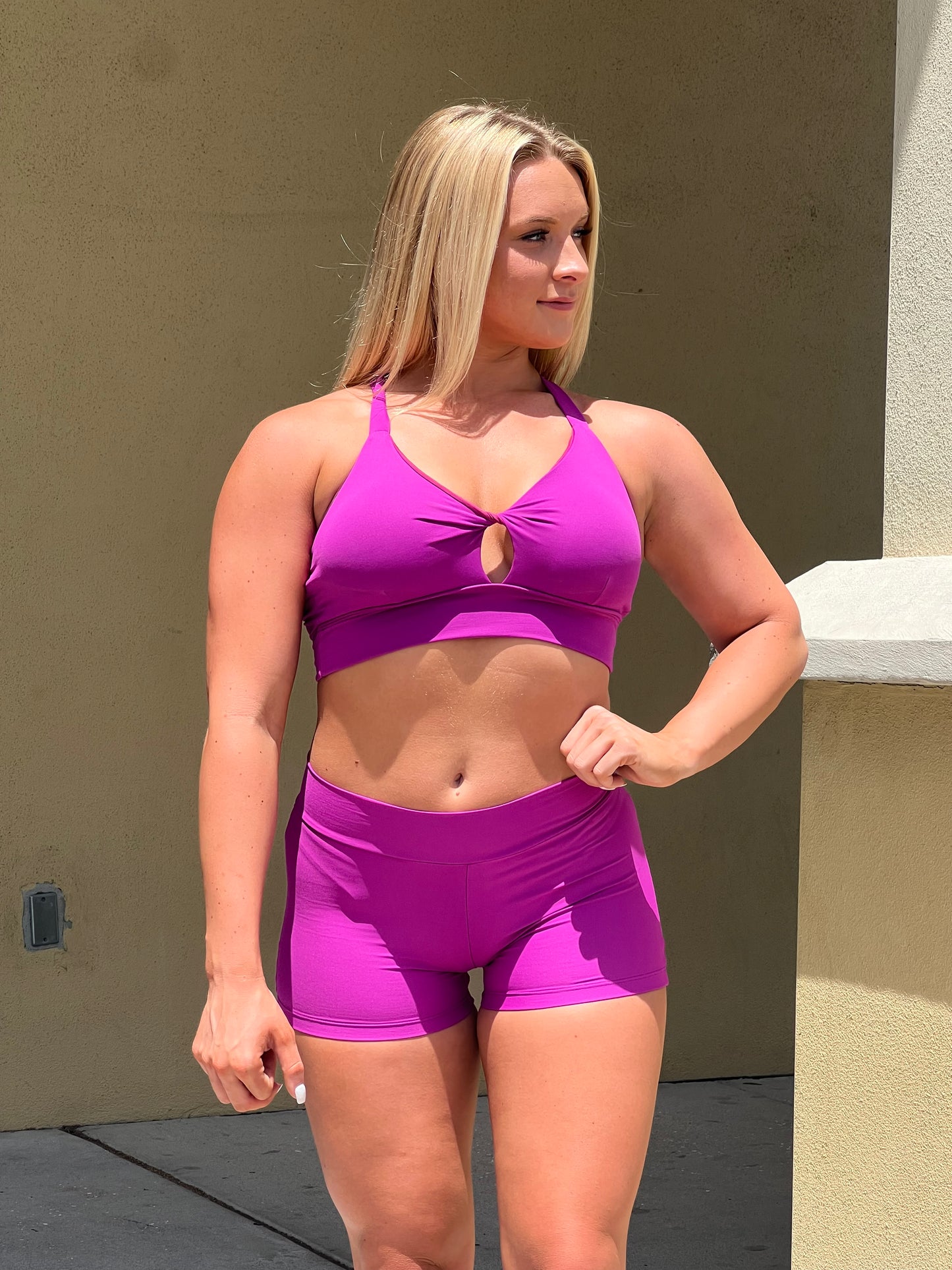 Alexandra Fuchsia Shorts