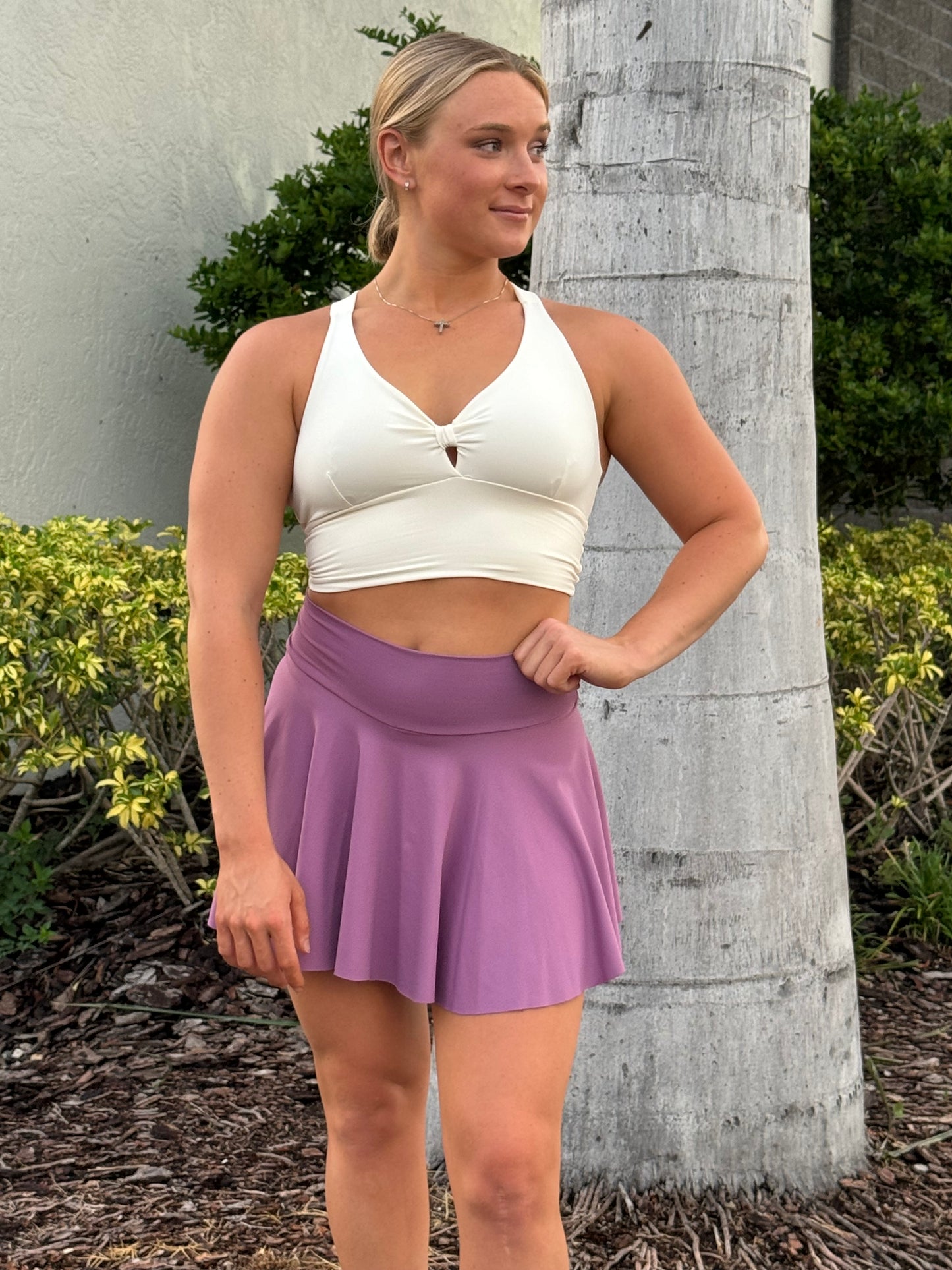Mauve Skorts