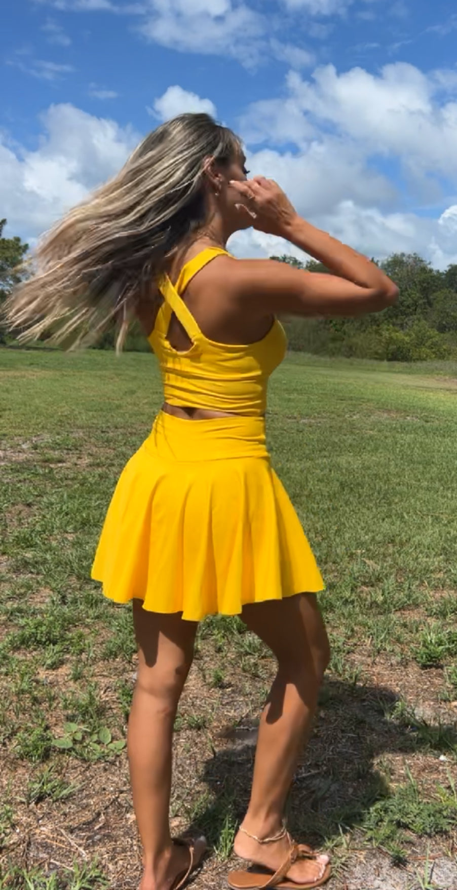 Sunflower Skorts
