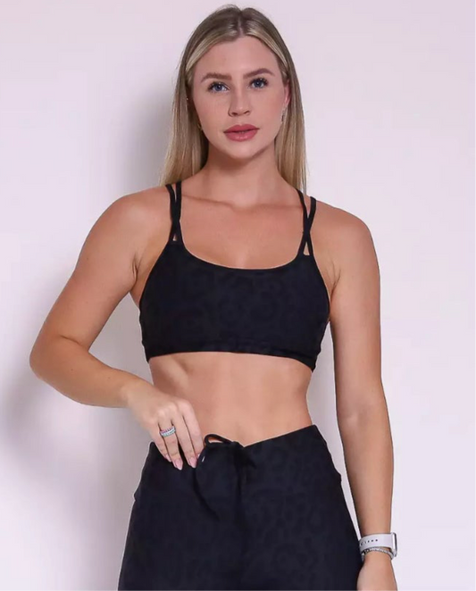 Scrunch Legging New Onca Fit Black Set