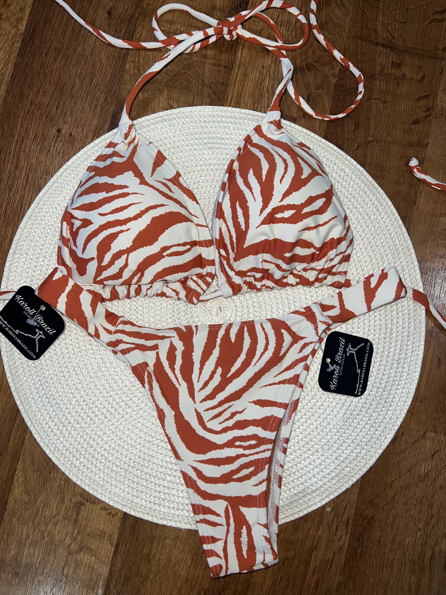 Zebra Bikini Set
