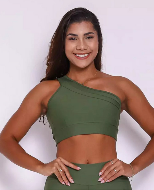 Paloma Light Army Green Bra