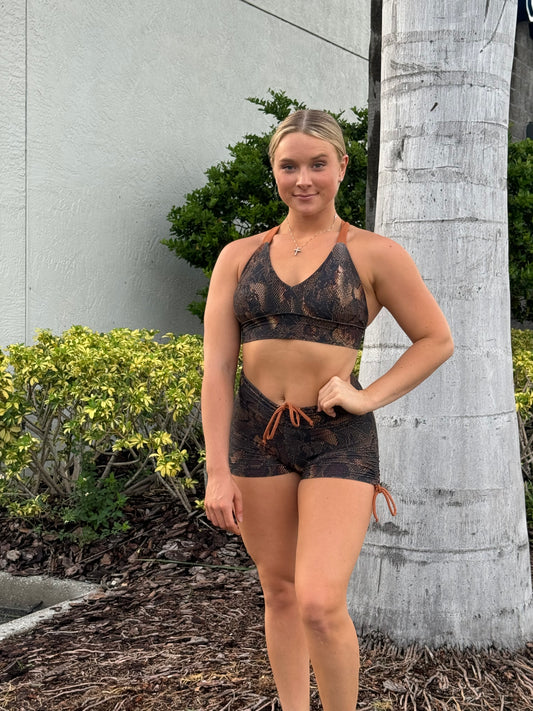 Dark Snake Cross Shorts