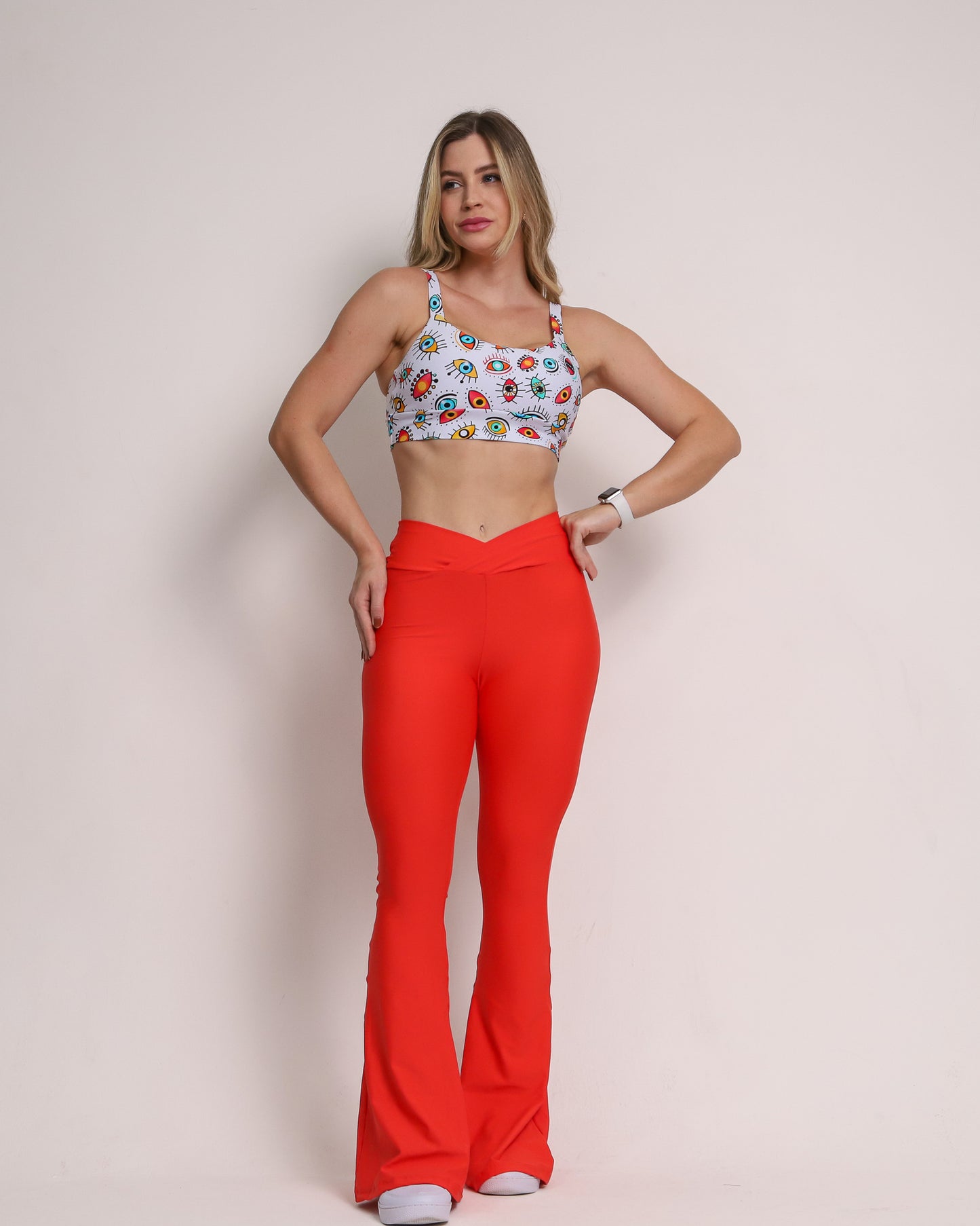 Tomato Flare Leggings