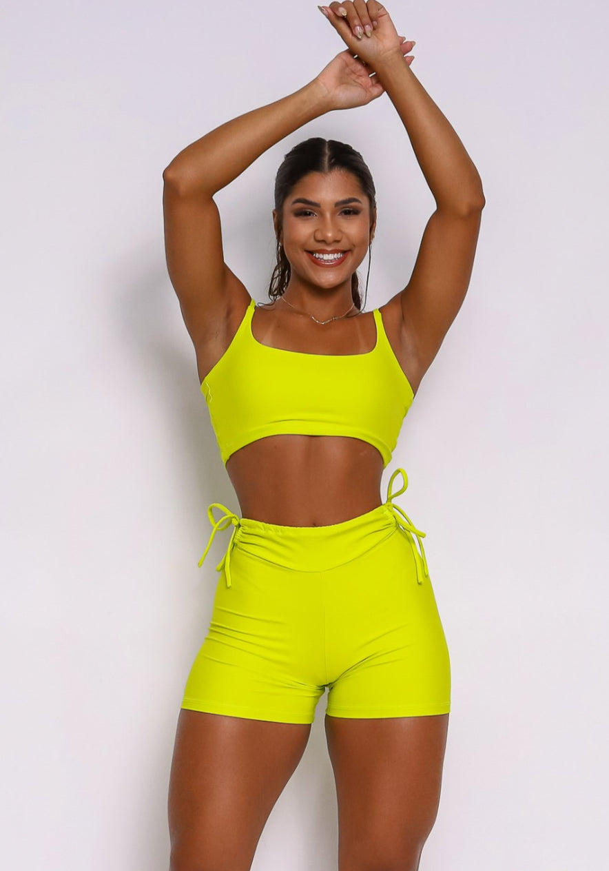 Fluffy Neon Shorts