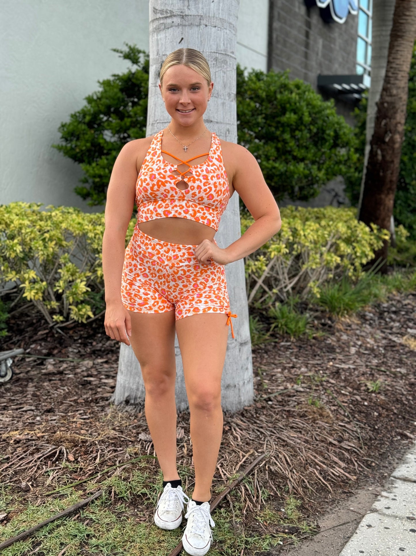 Alessandra Cross Shorts