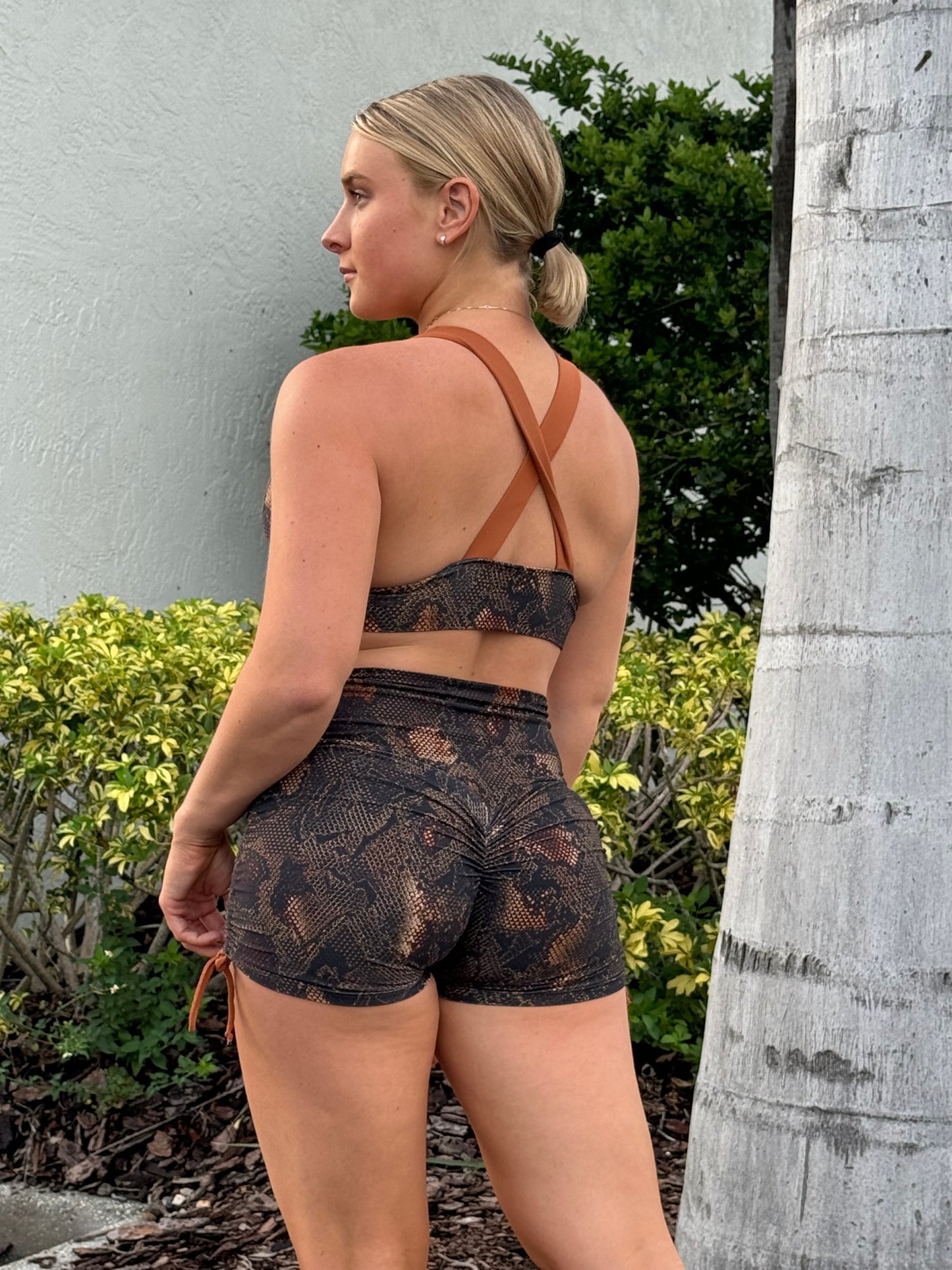 Dark Snake Cross Shorts