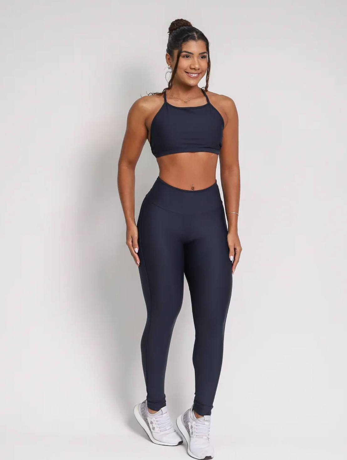Allison Black Legging Scrunch Set