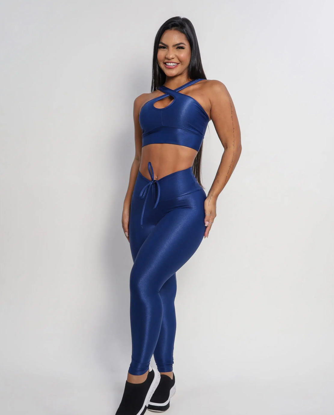 Cindy Navy Leggings