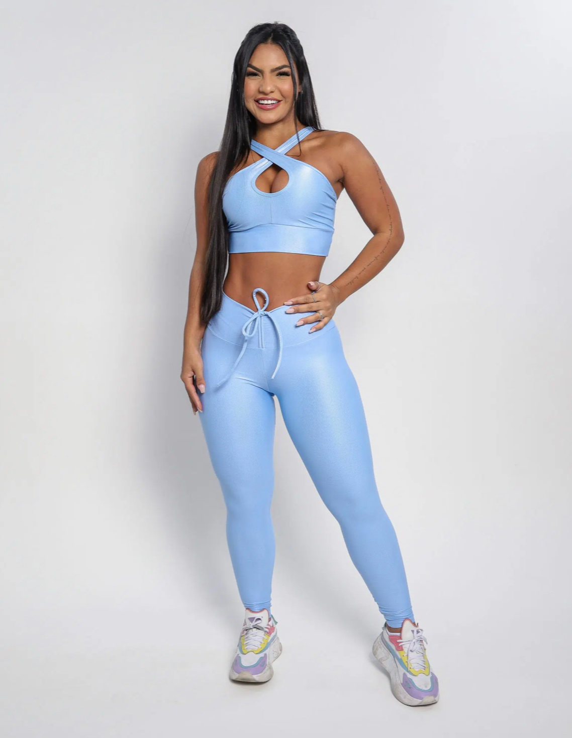 Cindy Sky Blue leggings