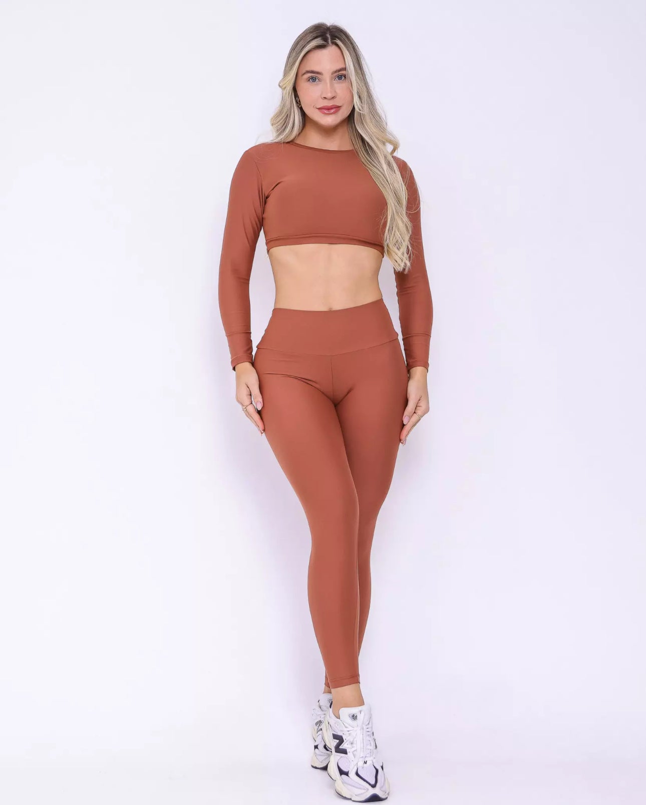 NEW caramel light pants Maria top