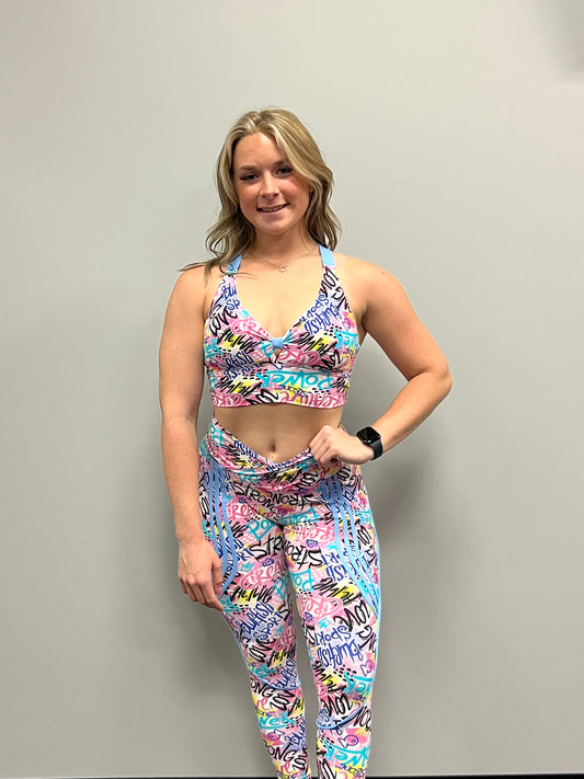 Adilas  Graffity leggings