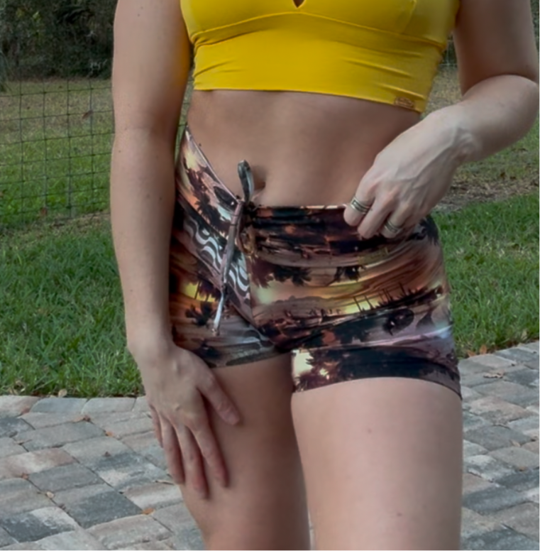 Rio Scrunch Booty Shorts