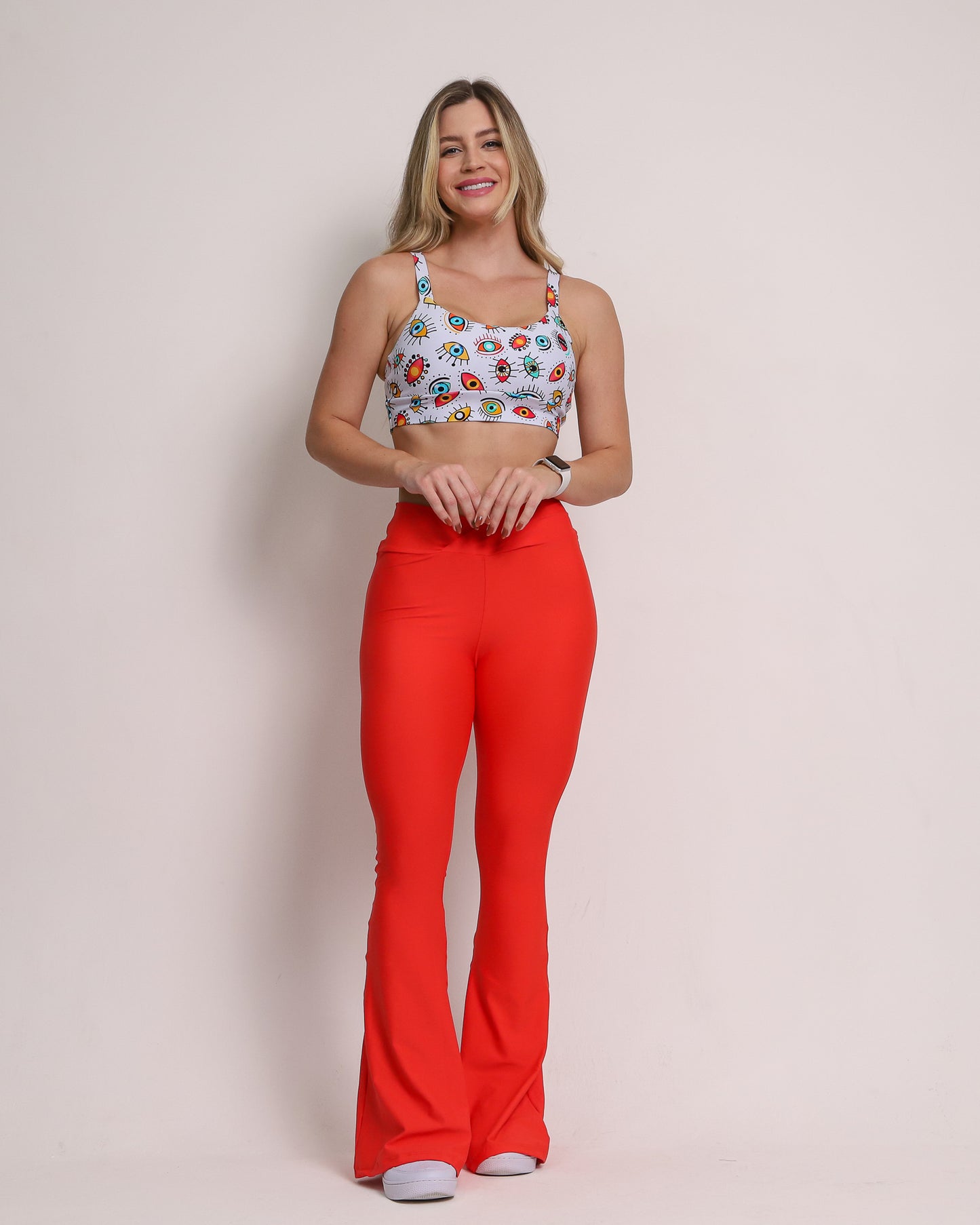 Tomato Flare Leggings