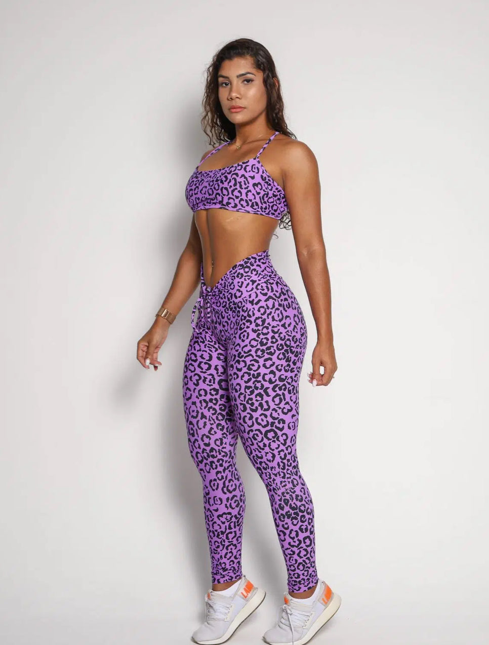 Andressa Purple Leggings