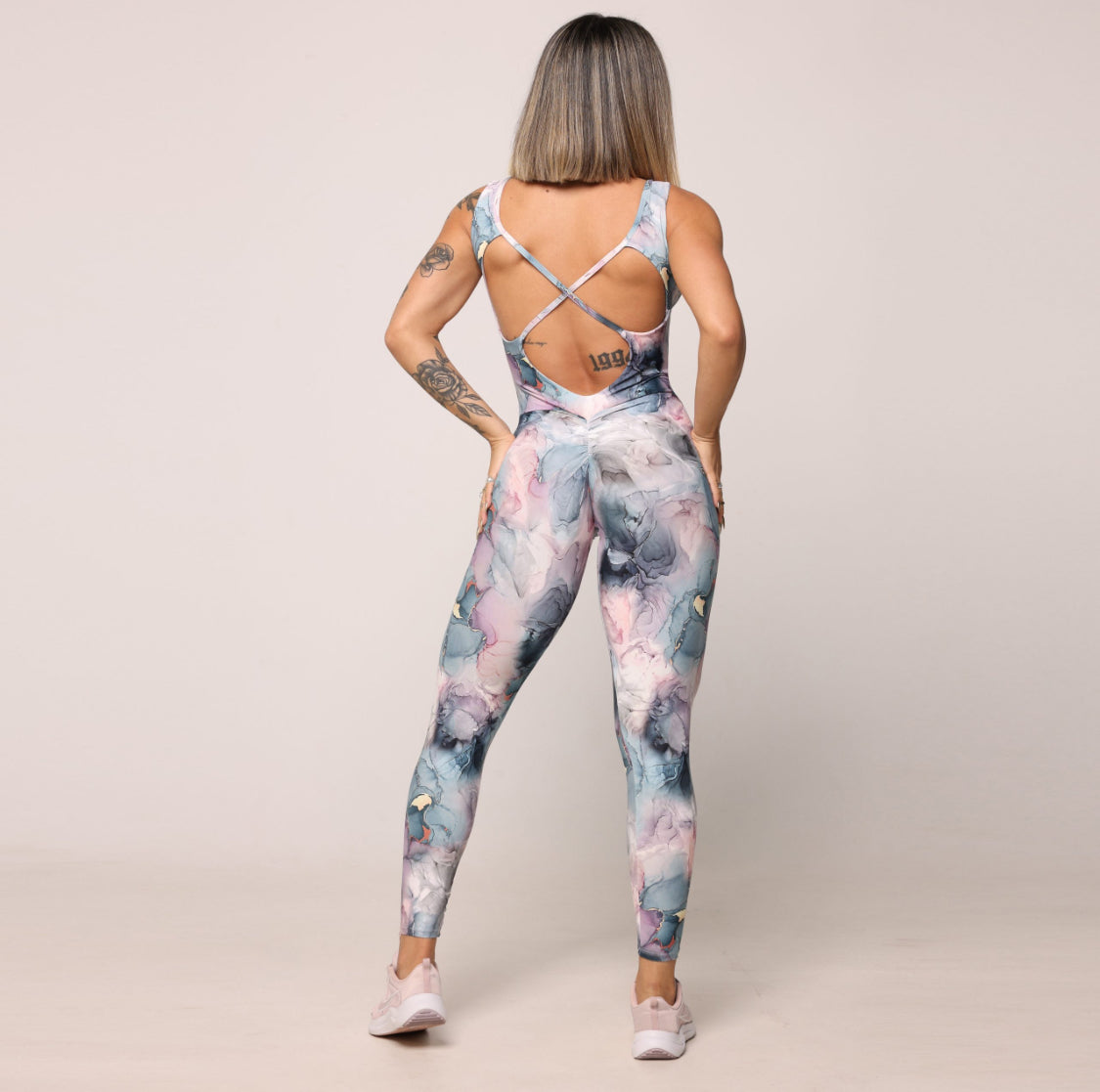 Marble Pink Bodysuit