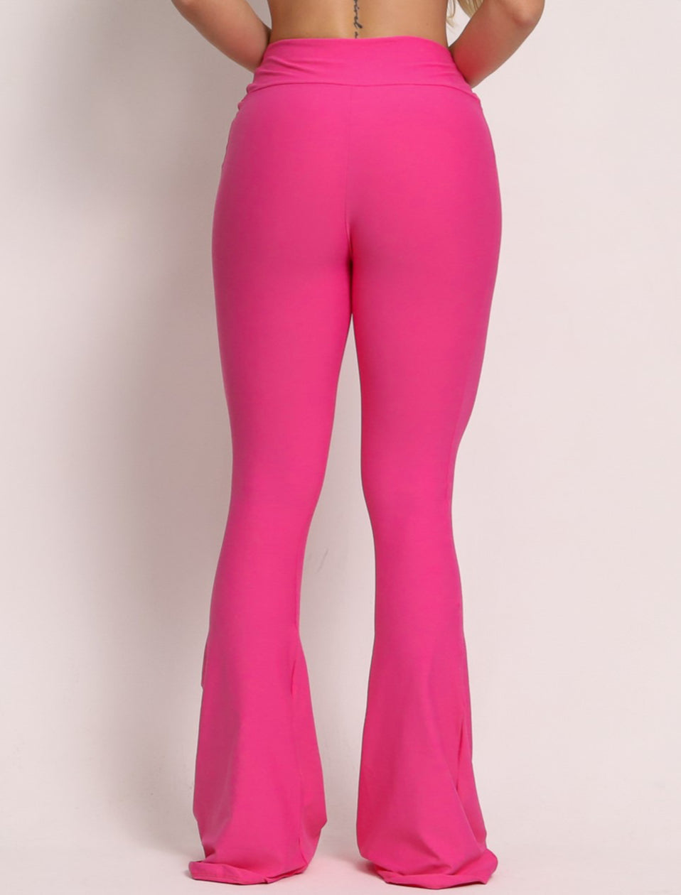 Pink Flare Leggings