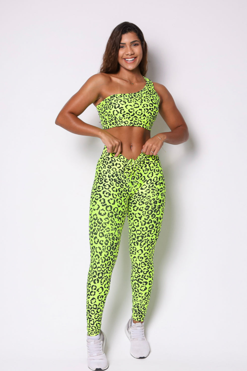 Paloma Neon Cheetah Sports Bra