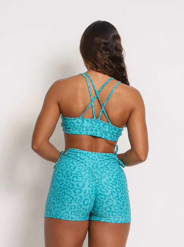 Lu Acqua Cheetah Sports Bra