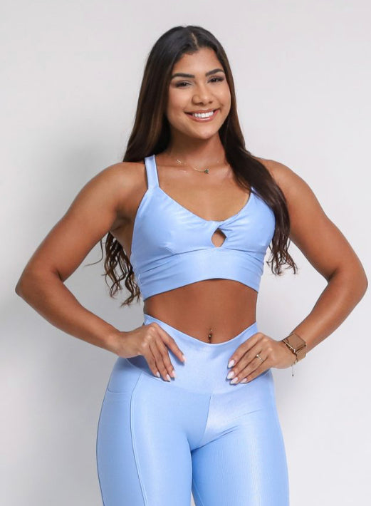 Cindy Caroll Blue Sky Sports Bra