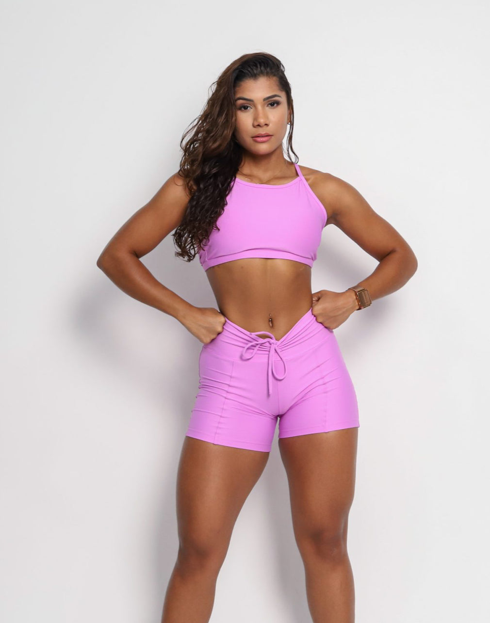 Fabi Lavender Shorts