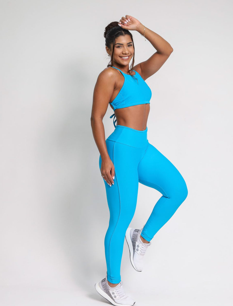 Bianca Turquoise Leggings