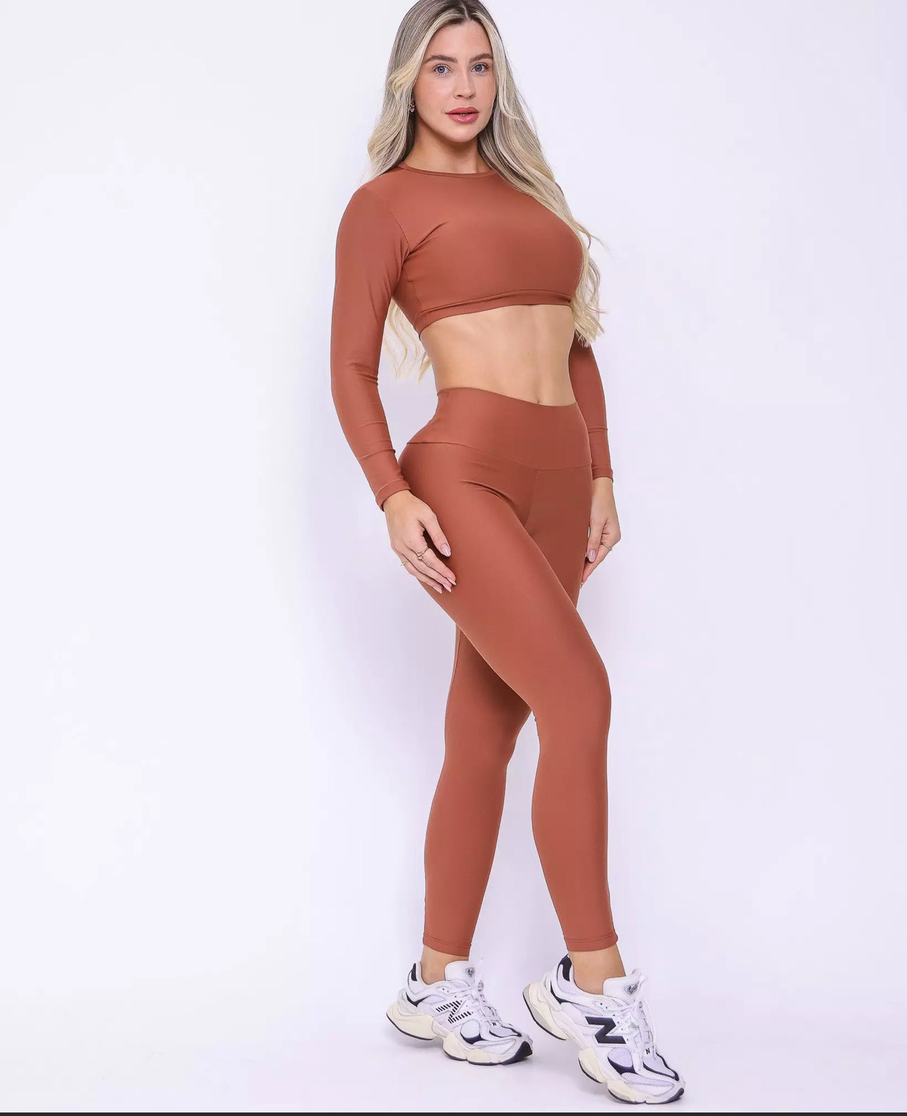 Caramel Light Set + Maria Crop Top