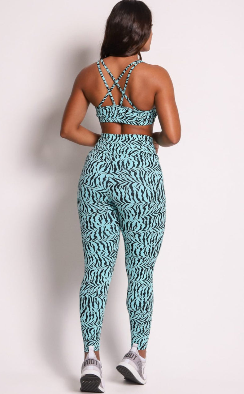 Tiger Acqua Green Leggings
