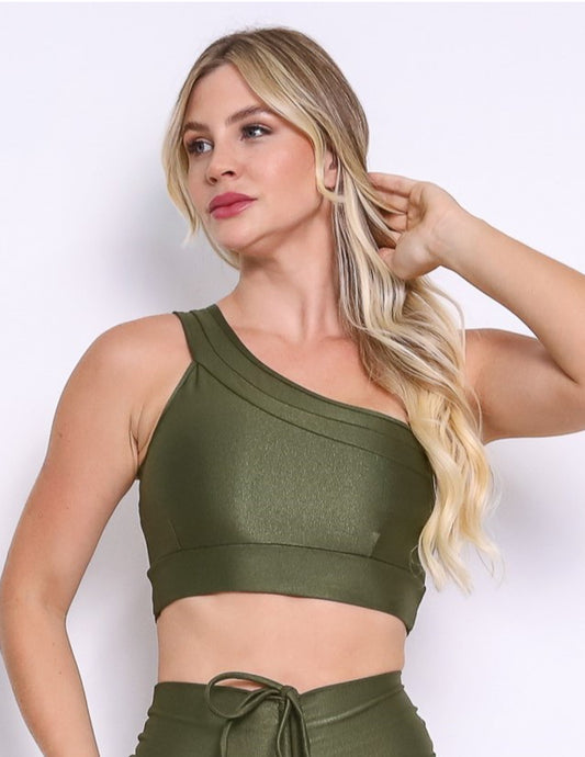 Cindy Paloma Army Green Bra
