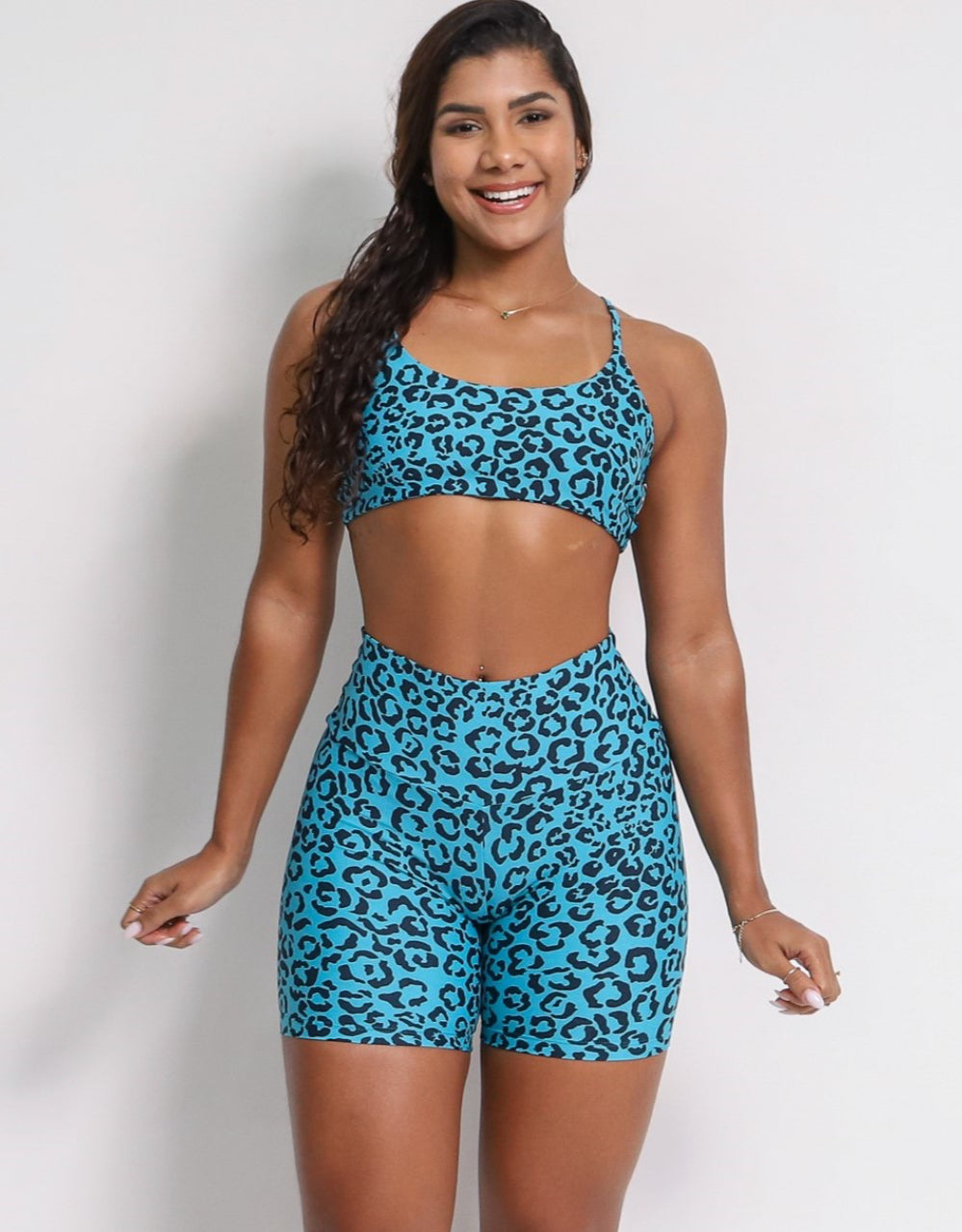 Jasmine Petroleum Biker Shorts