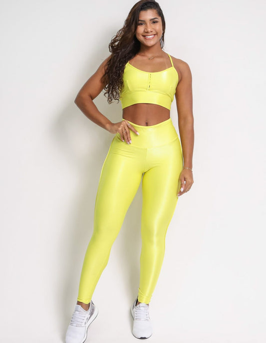 Cindy Yellow Leggings