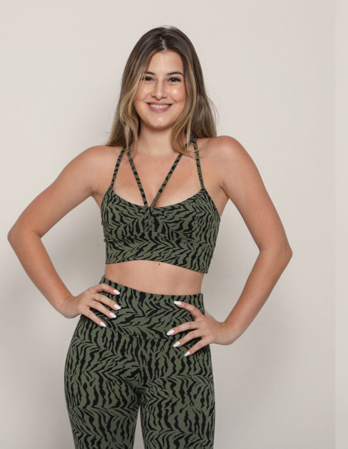 Tiger Army Green Leggings