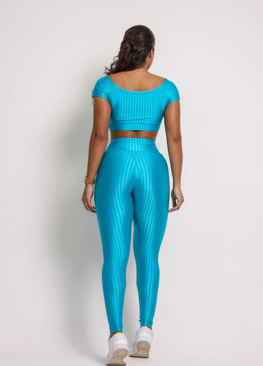 Camille Acqua Leggings