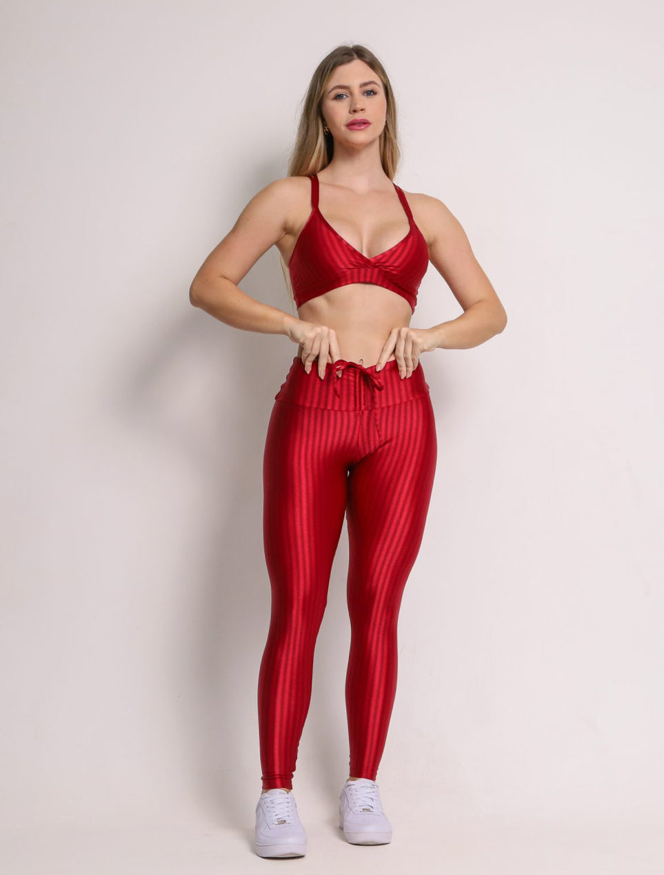 Vivi “Camille set” Red Sports Bra