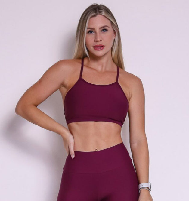 Paula Malbec Sports Bra