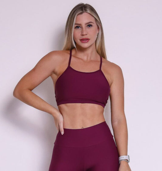 Paula Malbec Sports Bra