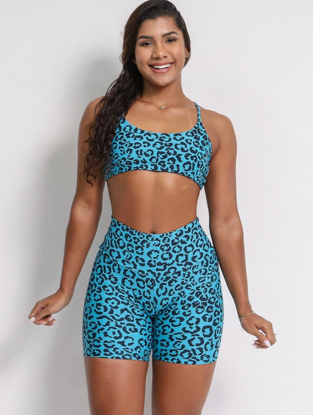Fit Turquoise Shorts