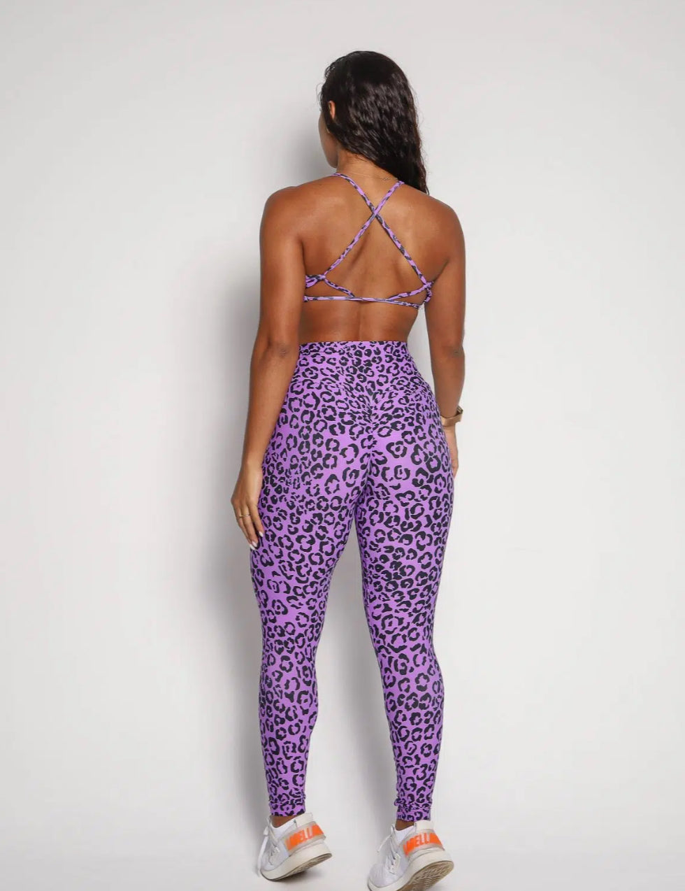 Andressa Purple Leggings