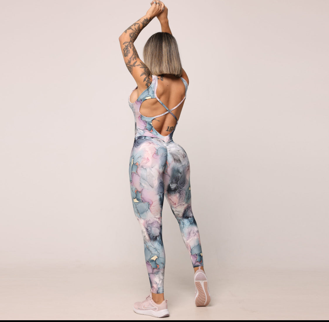 Marble Pink Bodysuit