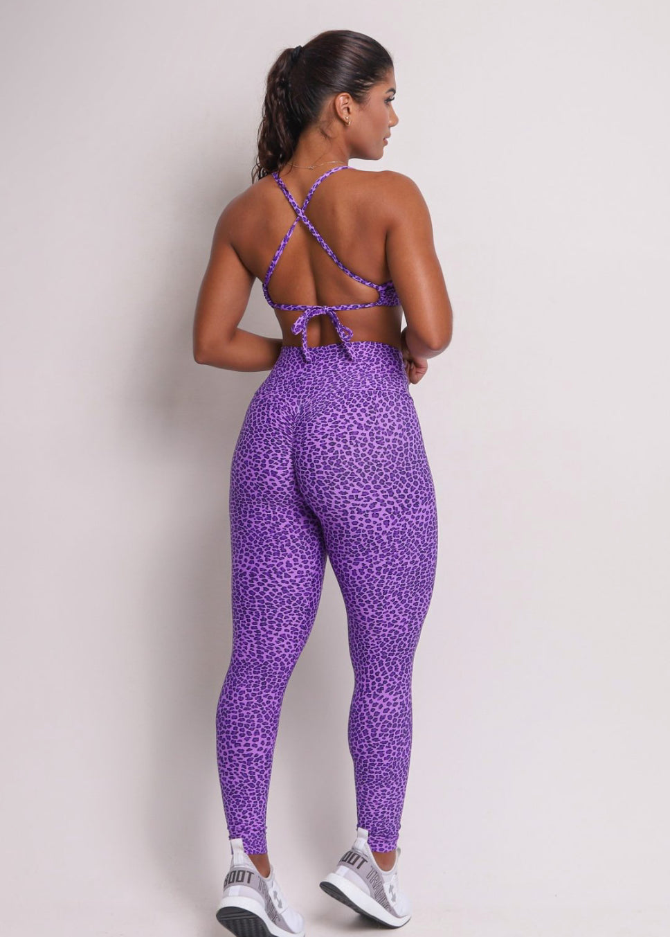 Ruth Purple Leggings