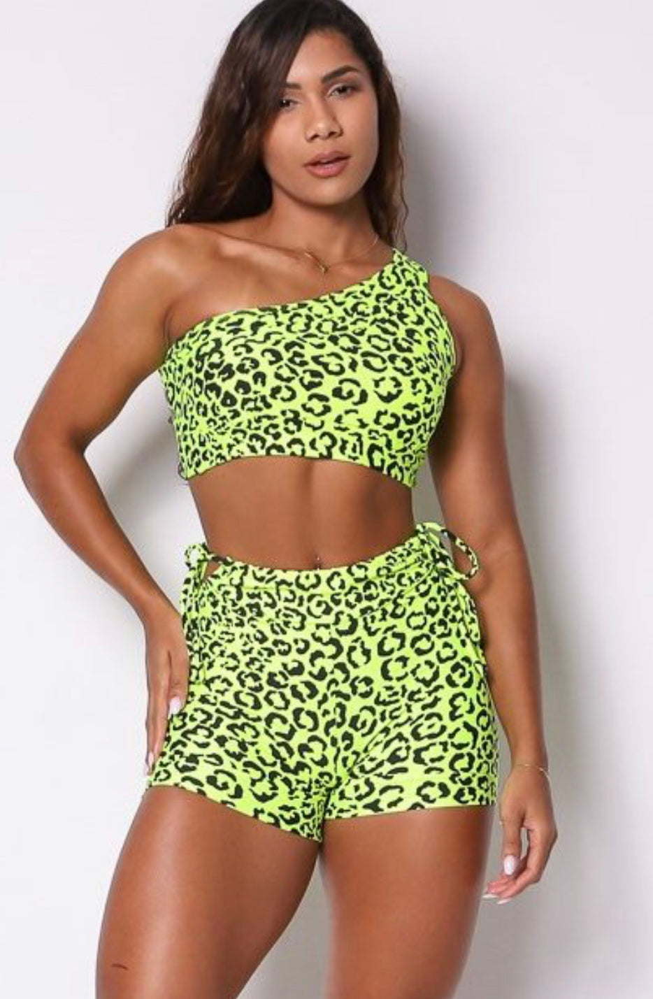 Paloma Neon Cheetah Sports Bra