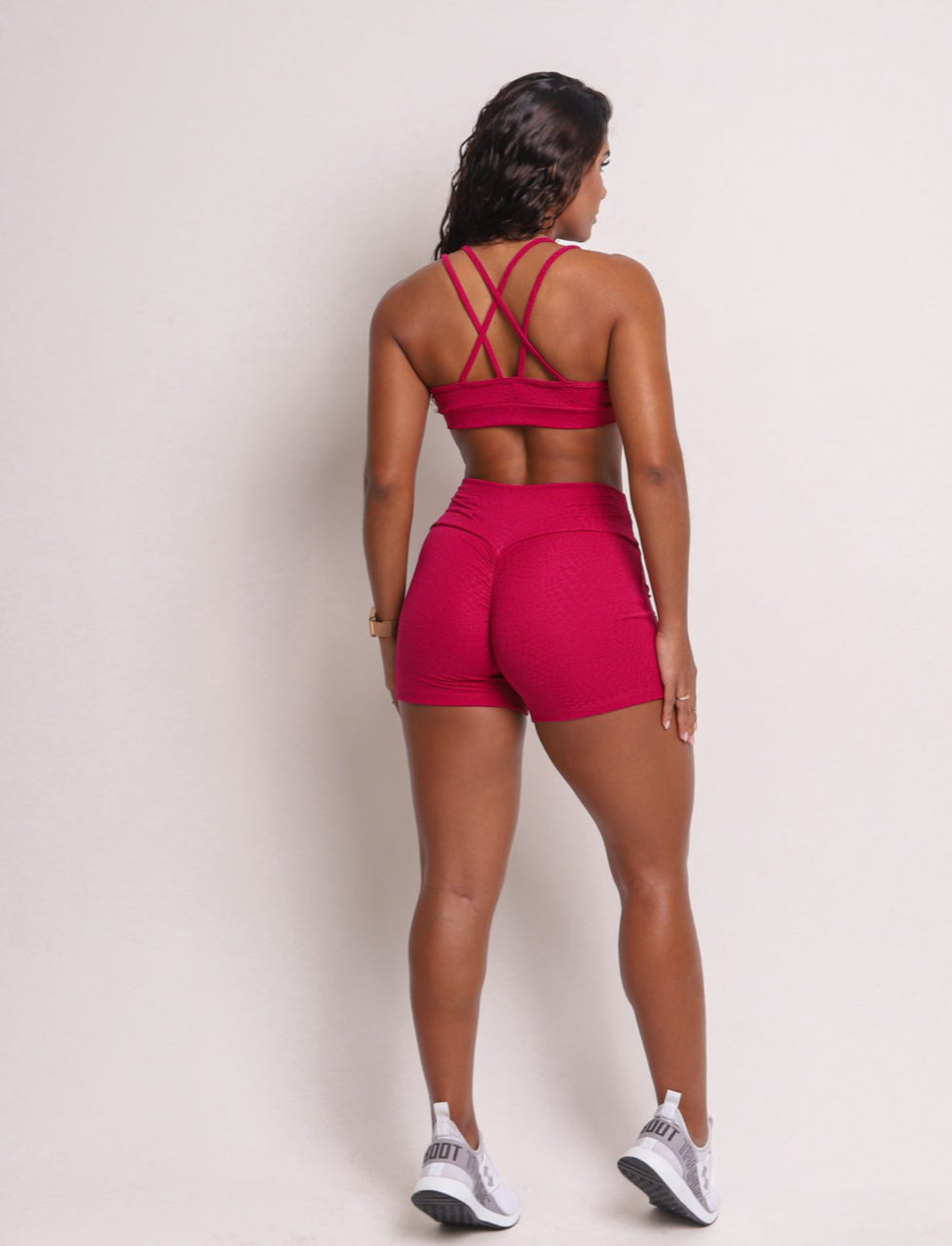 Monique wine Shorts
