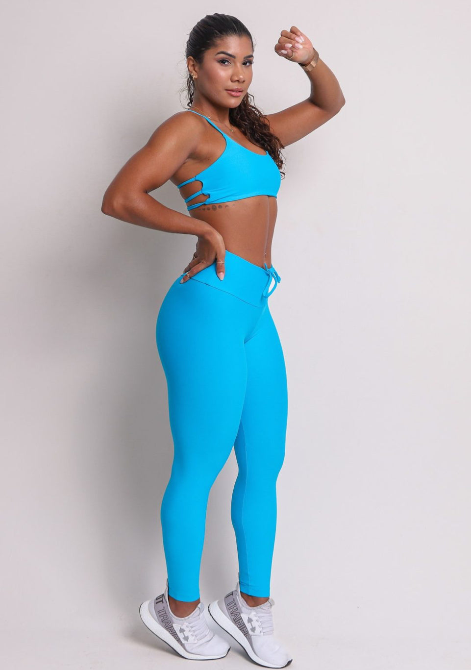 Allison Turquoise Leggings