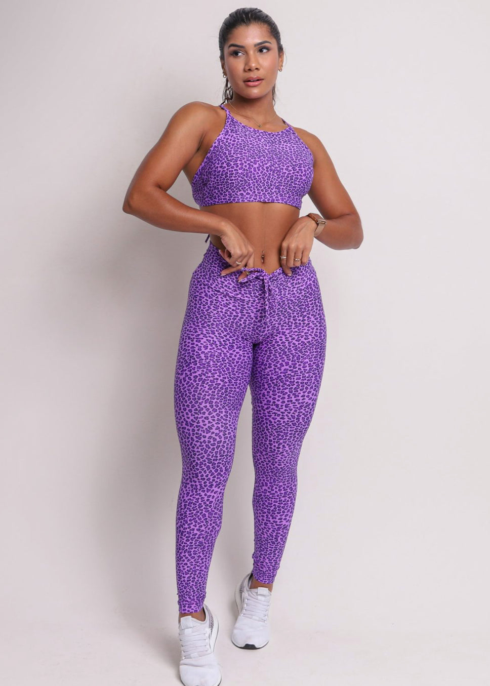 Ruth Purple Leggings