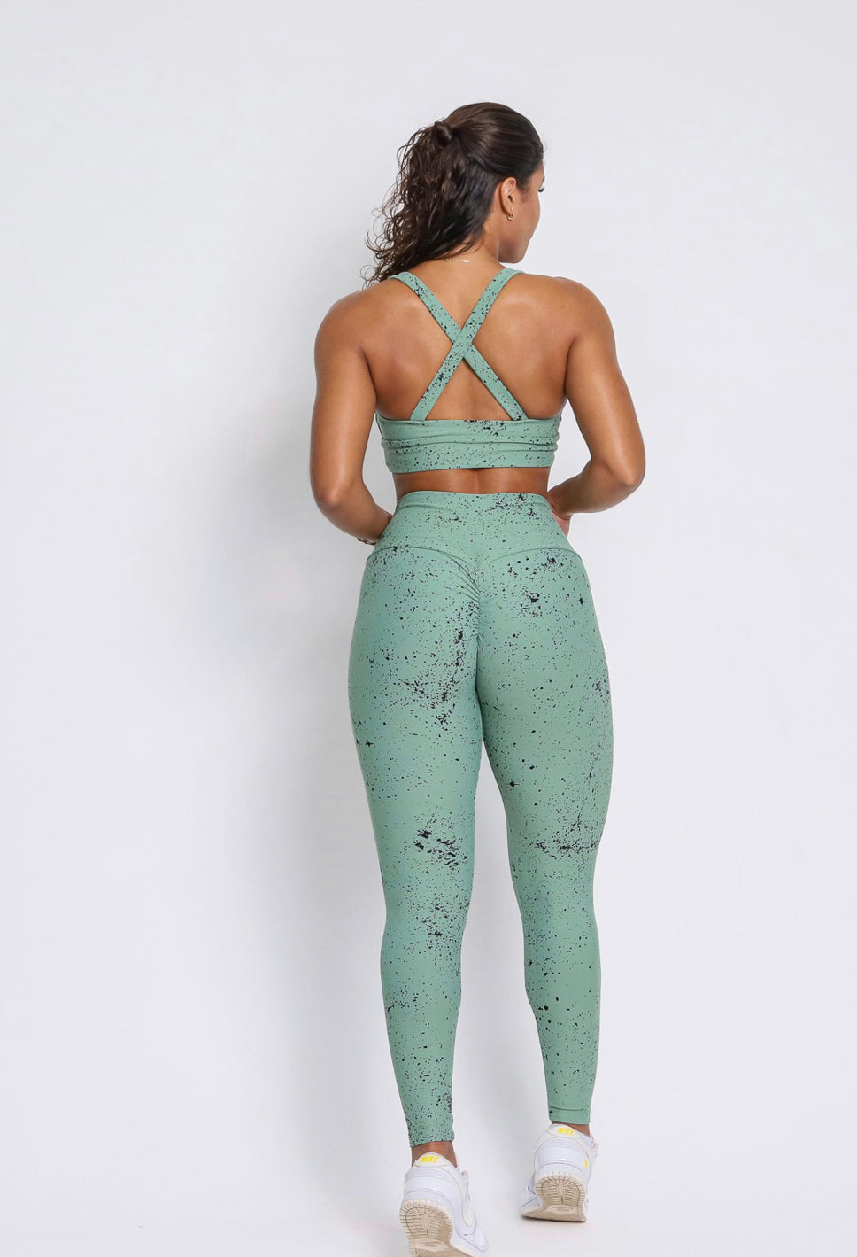 Karoll Army Green Sports Bra