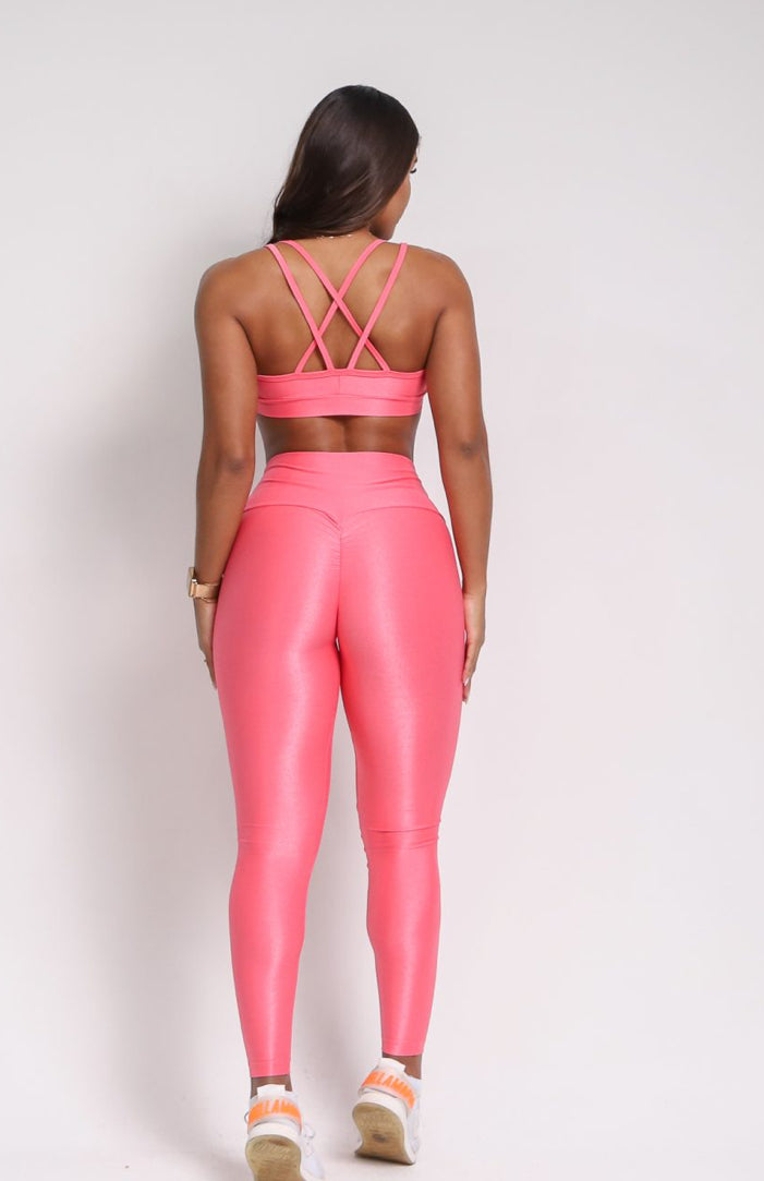 Cindy Pink Lemonade leggings