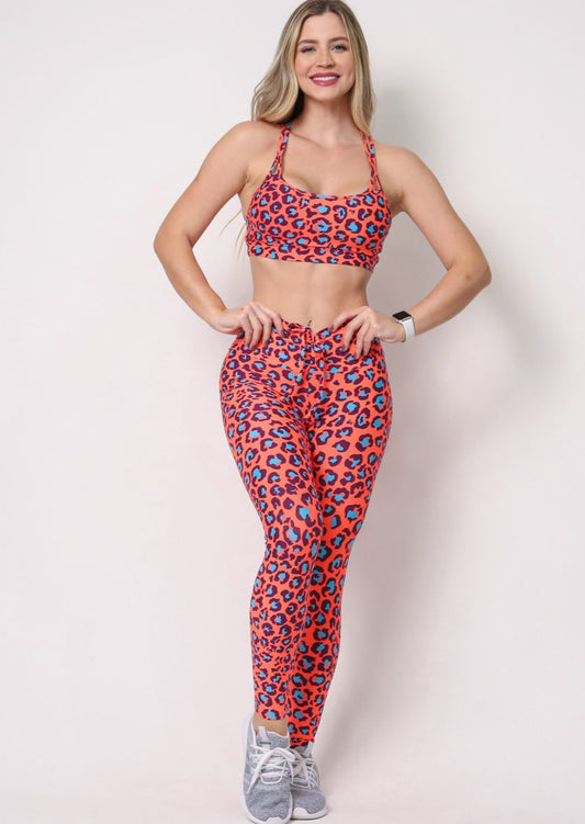 Savanna Orange Leggings