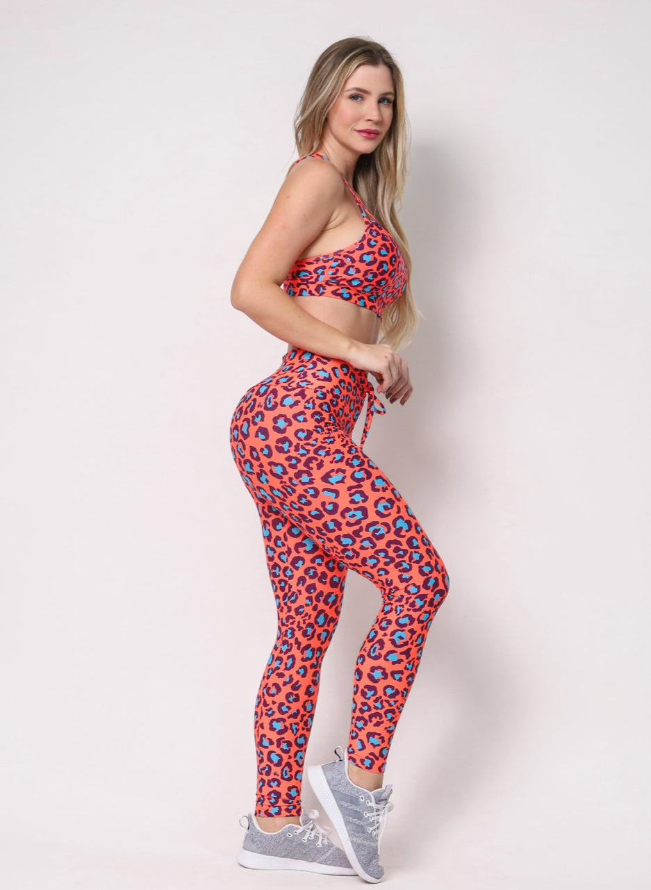 Savanna Orange Leggings