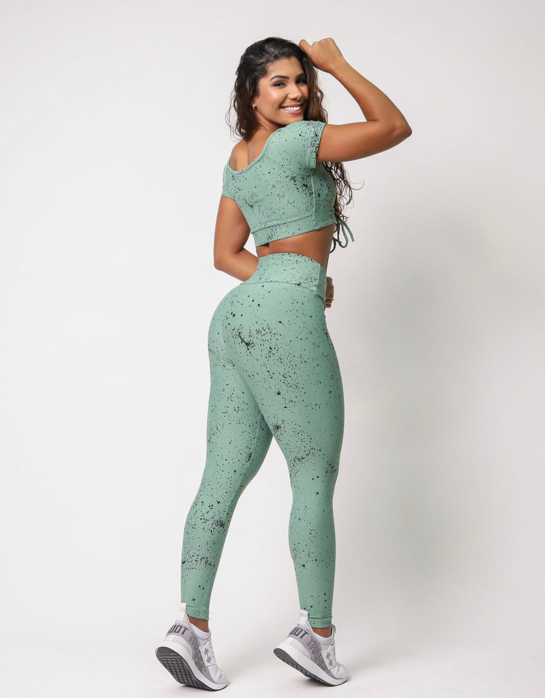 Amanda Army Leggings