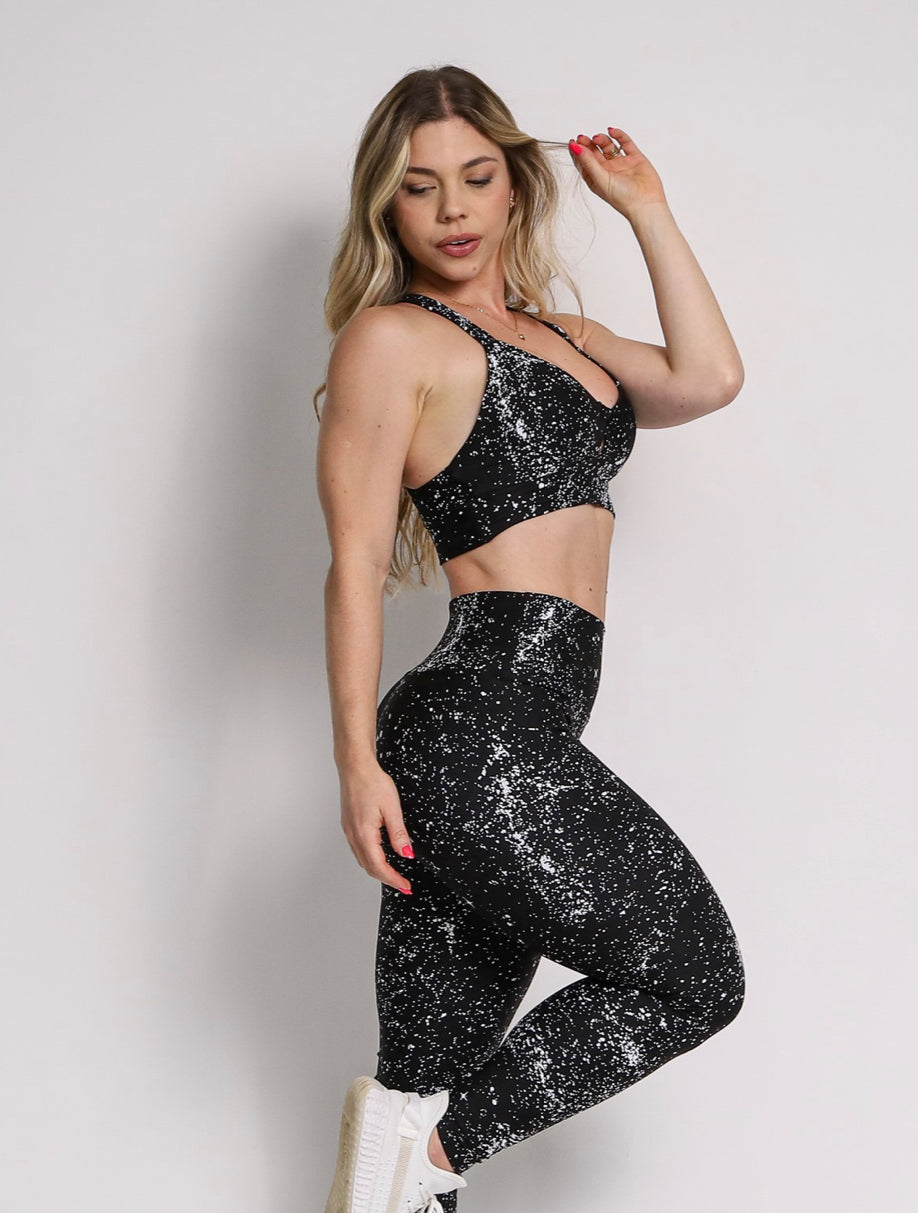 Karoll White Sports Bra